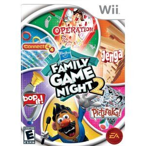 Hasbro Family Game Night 2 Wii Video Game EA